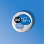 100gm Butt Butter tin with blue background