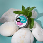 Lip Balm with mint and rocks